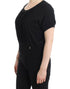 Cavalli Black short sleeved jumper